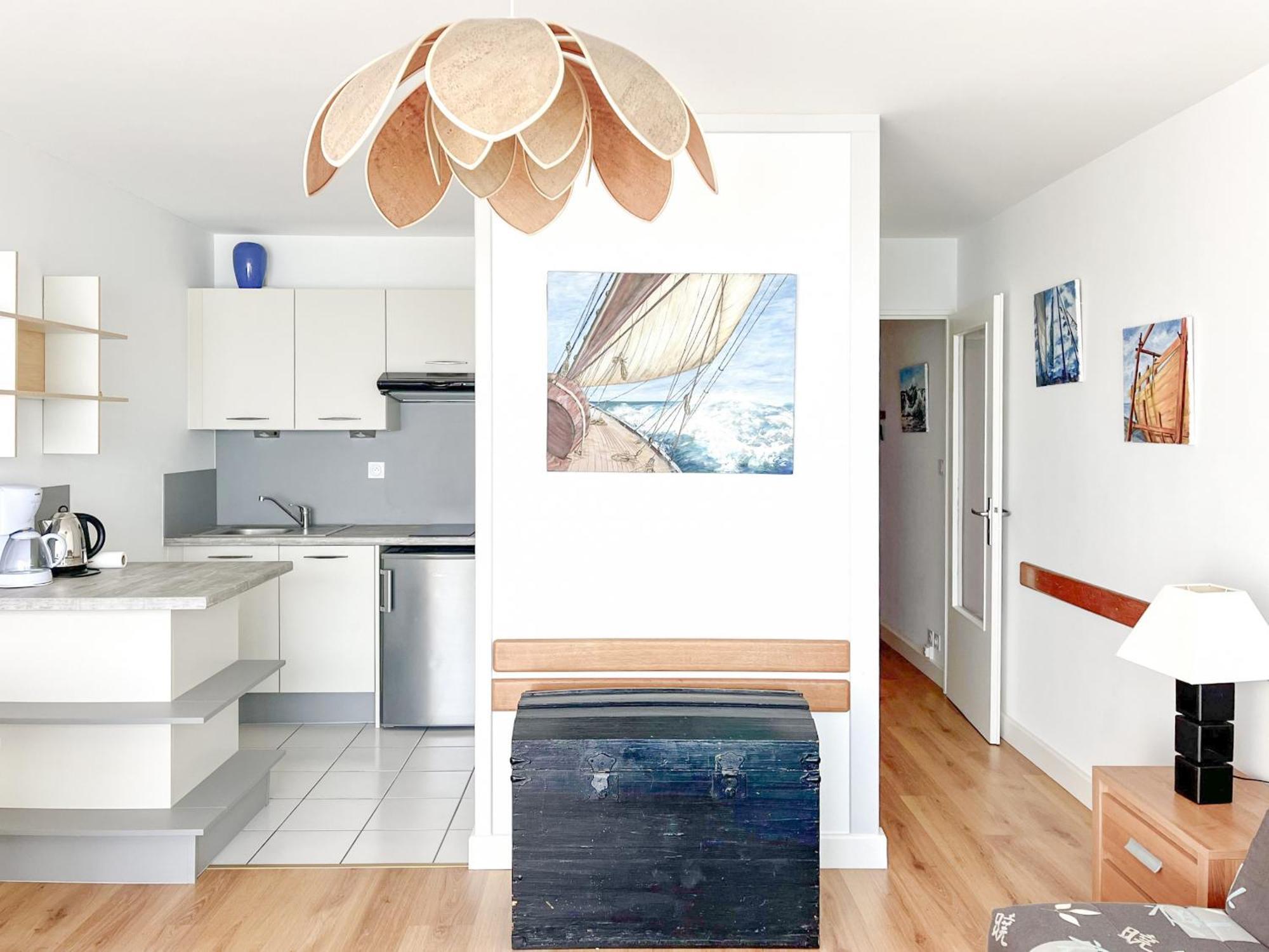 Joli Appartement Avec Vue Imprenable Sur La Baie Des Sables - 4 Pers レ・サ​​ーブル・ドロンヌ エクステリア 写真